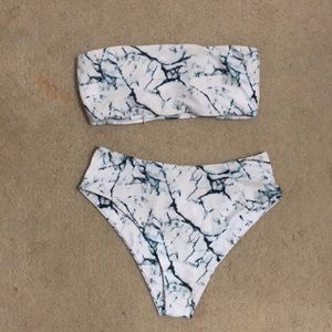 Woman’s High-waisted Bikini Set